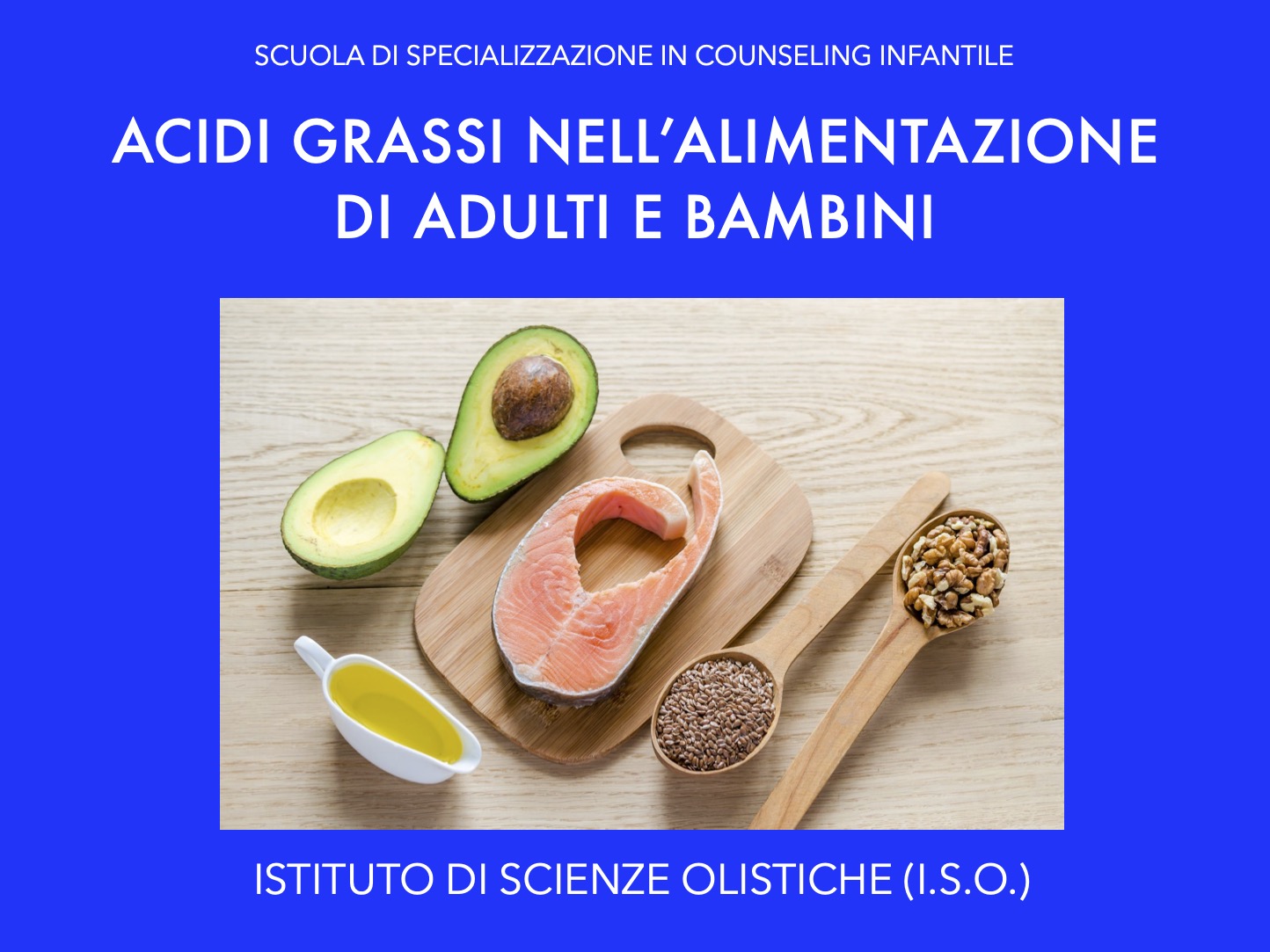 Acidi grassi nell’alimentazione