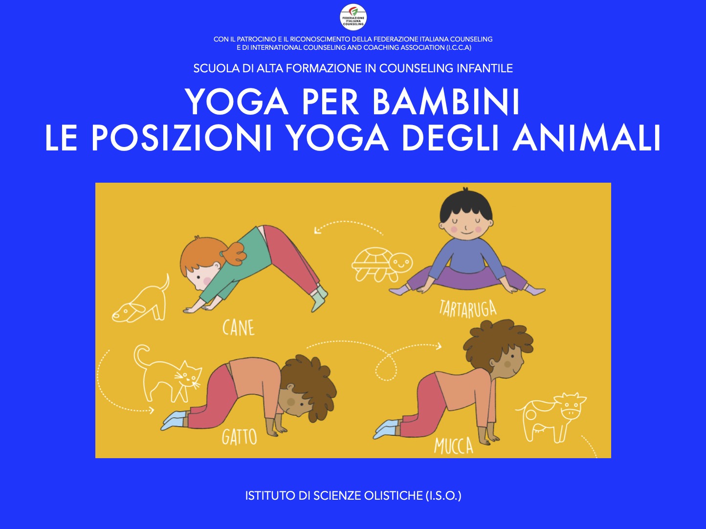 Le posizioni yoga degli animali
