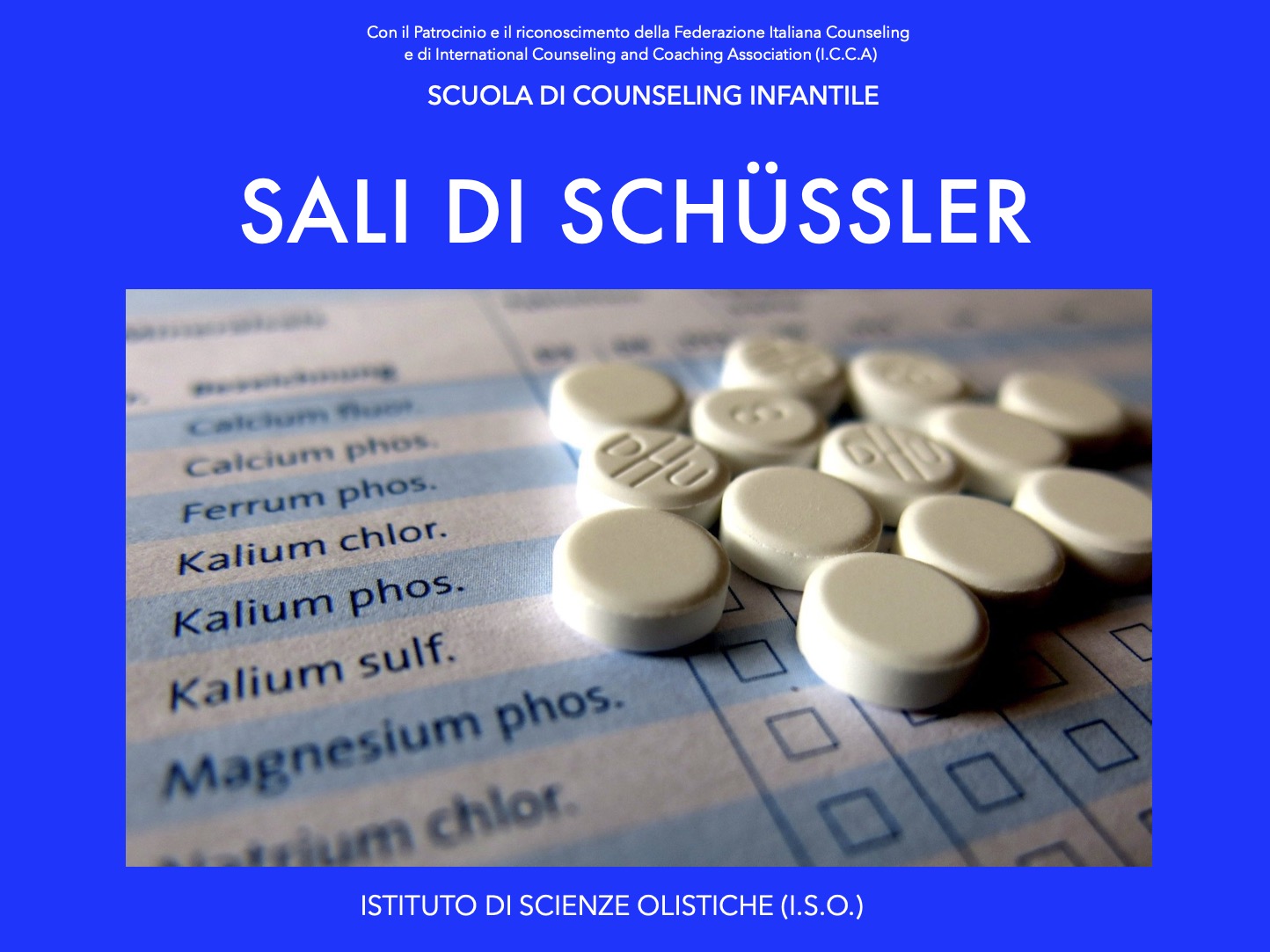 Introduzione ai Sali di Schüssler